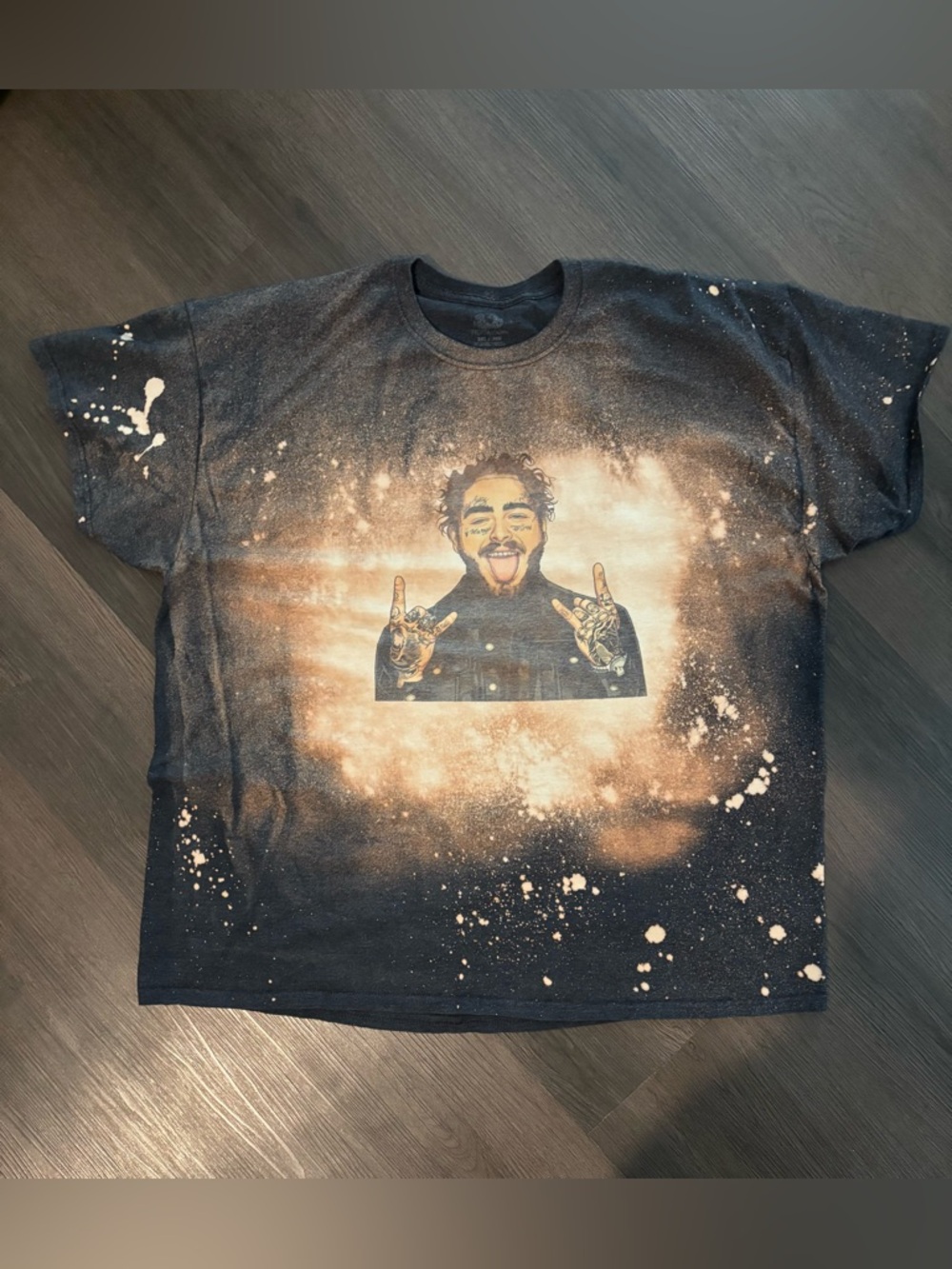 Post Malone Black Graphic Tee Sz 2XL